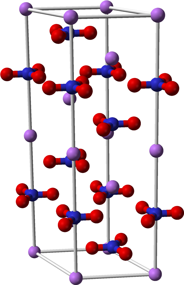 A Group Of Red And Blue Spheres On A White Rod