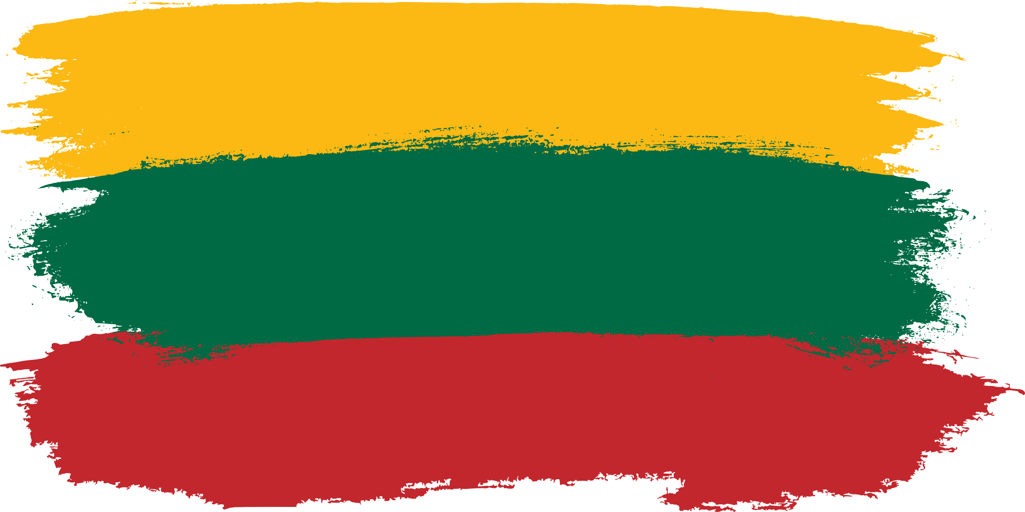 A Yellow Green Red And Black Flag