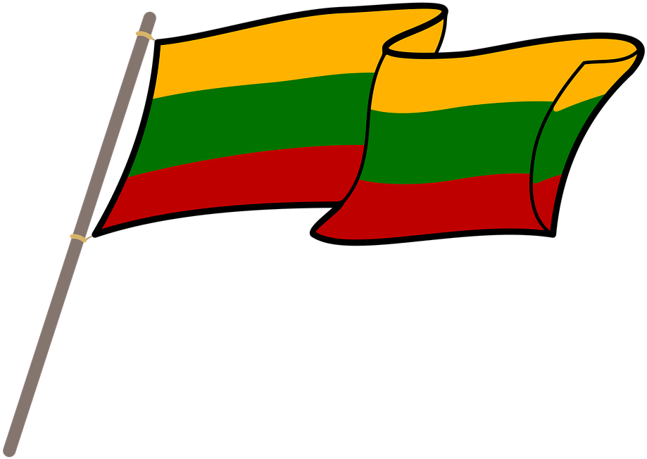 A Red Green And Yellow Flag
