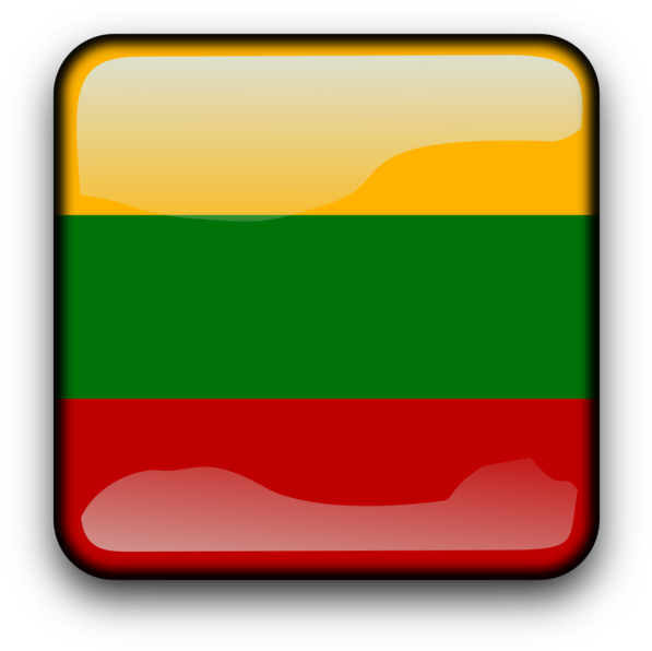 A Square Icon With A Red Green And Yellow Flag