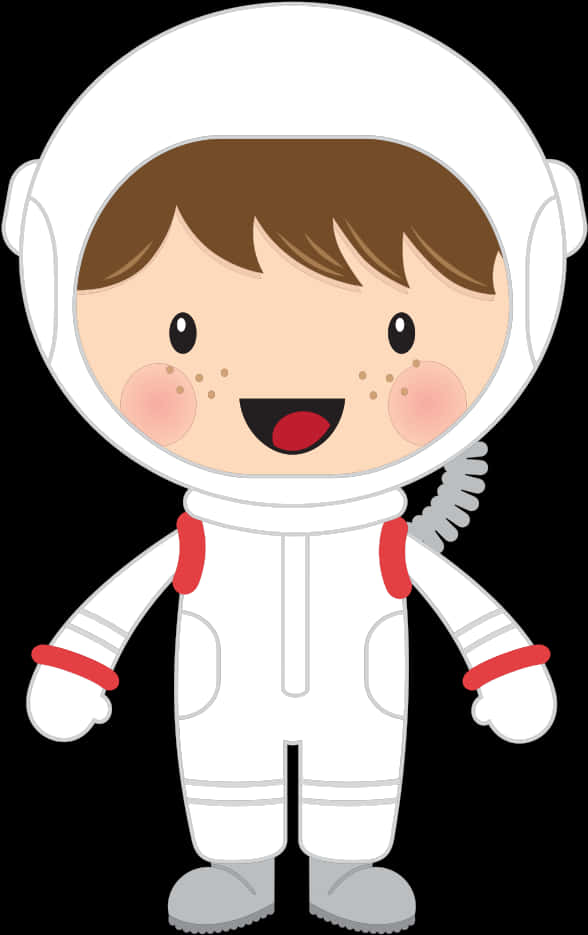 A Cartoon Of A Boy In A White Suit