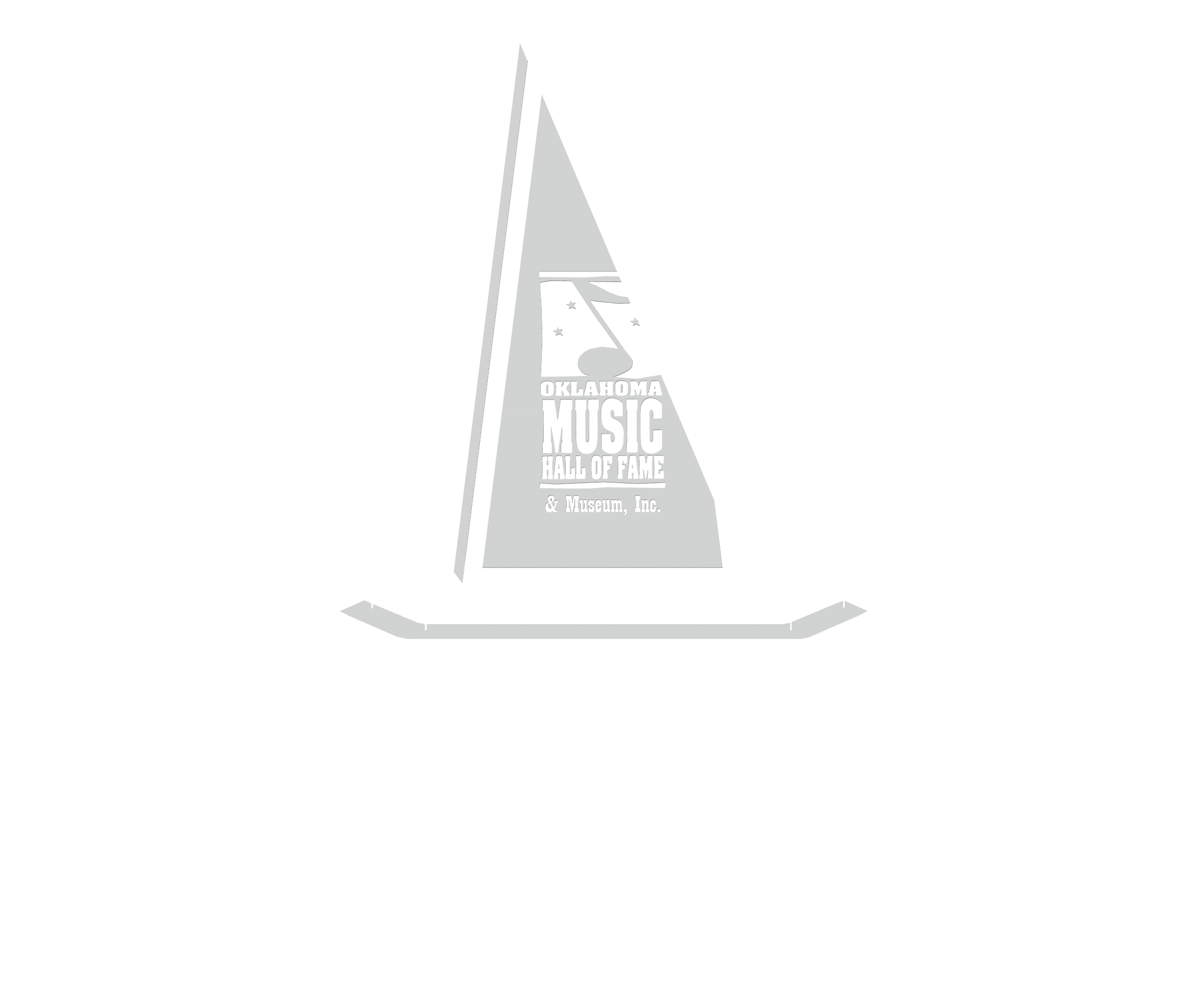 A Black And White Image Of A Music Award