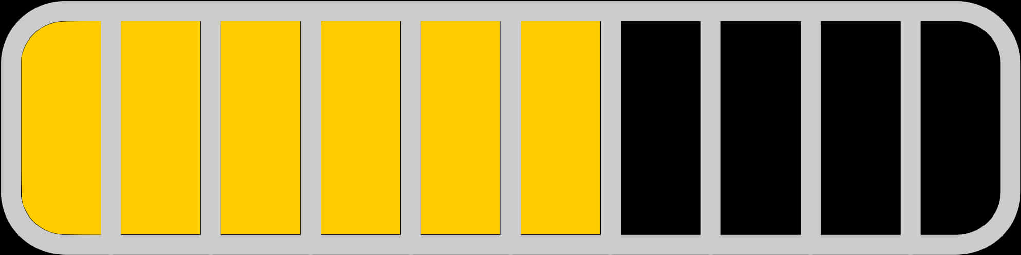 A Yellow And Black Rectangular Shapes