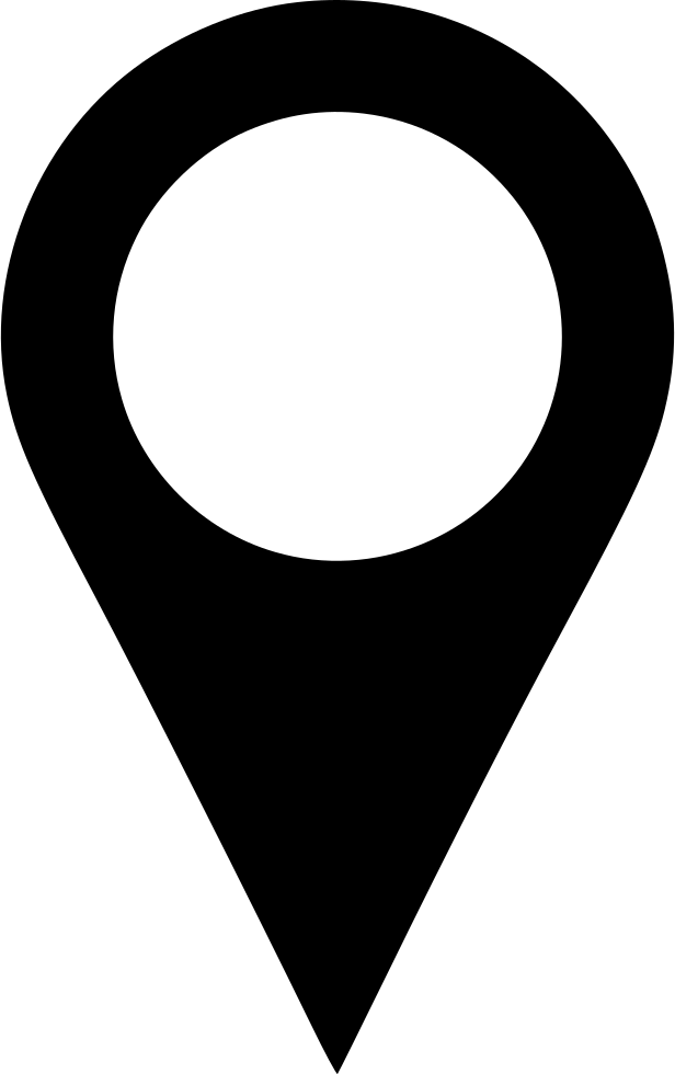 A Black And White Map Pointer