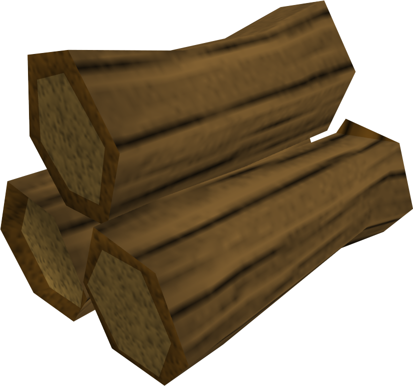 A Stack Of Logs With Black Background