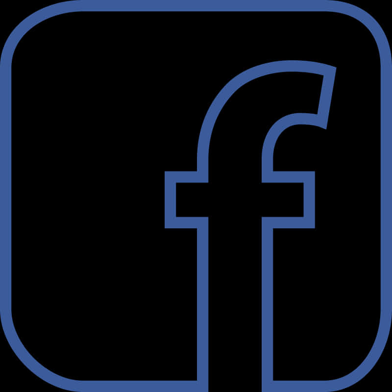 Facebook Logo Outline