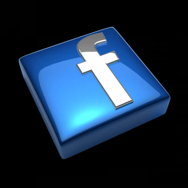 3d Facebook Logo Glossy
