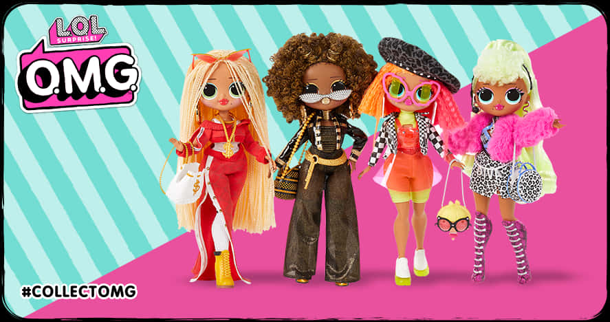 A Group Of Dolls With Different Hair Styles