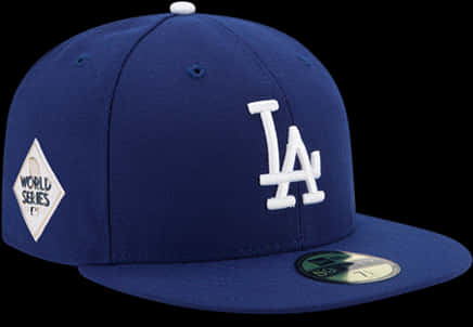 Los Angeles Dodgers World Series 59fifty Patch Fitted - La Dodgers Cap World Series, Hd Png Download