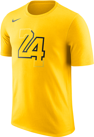 A Yellow Shirt With A Number On It