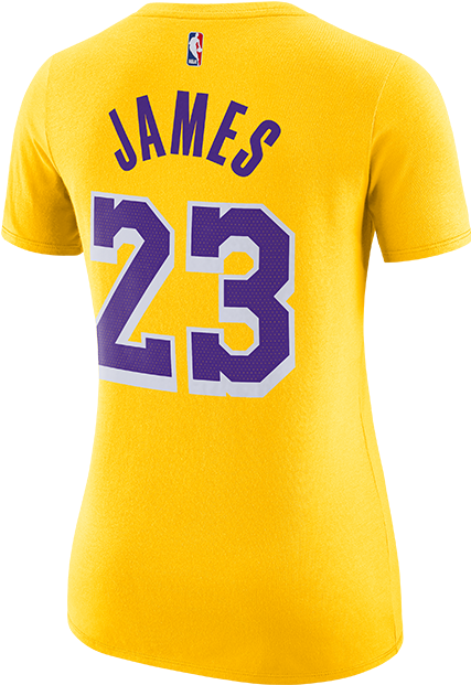 A Yellow Jersey With Purple Letters And Numbers