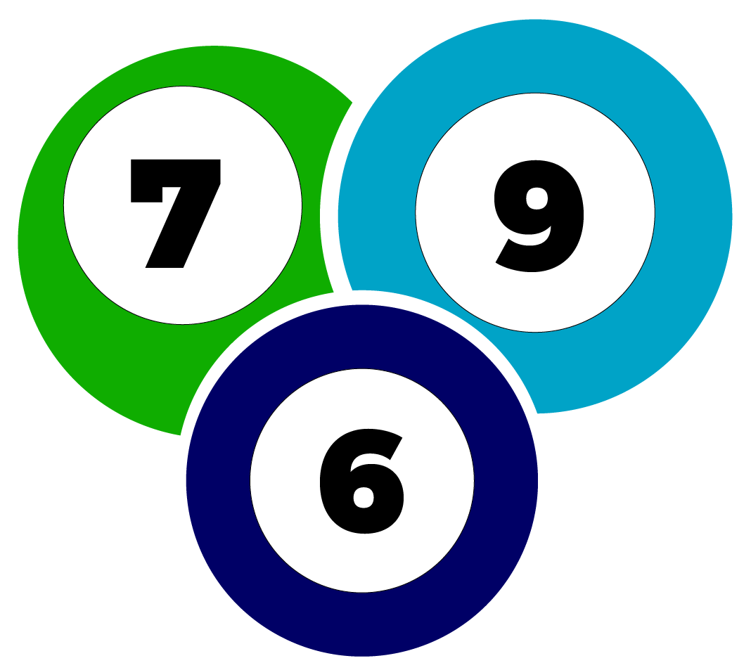 A Group Of Circles With Numbers