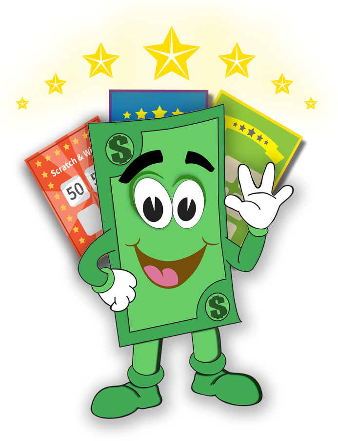 A Cartoon Of A Money Character