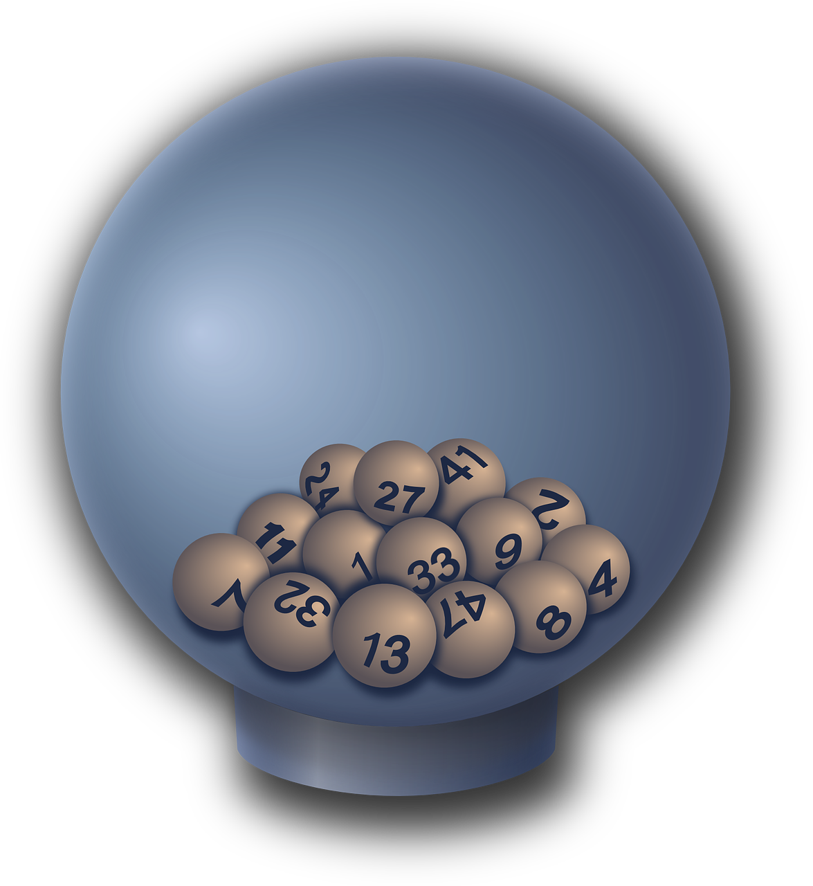 A Ball With Numbers In It