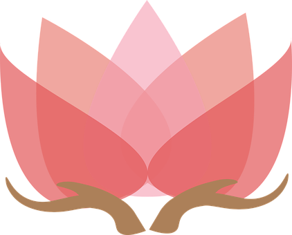 A Pink And Brown Lotus Flower