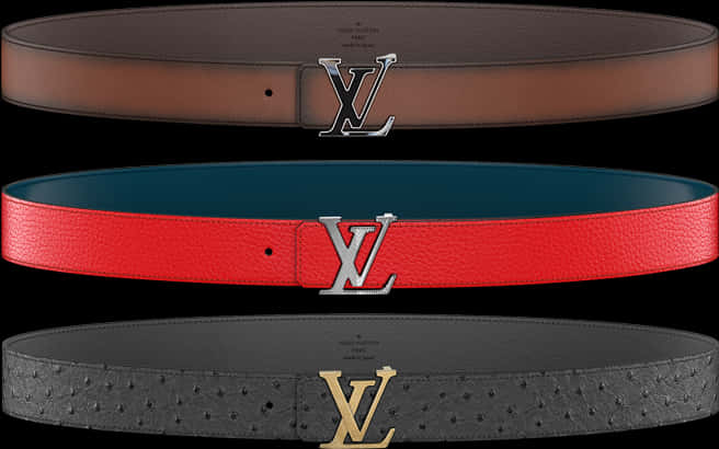 A Group Of Belts With A Logo