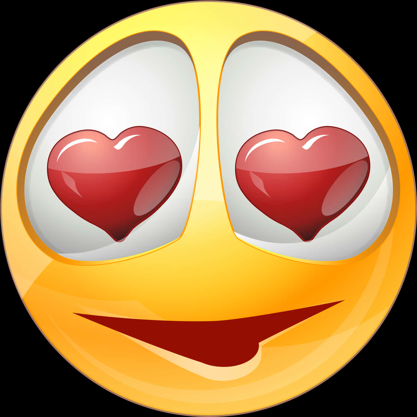 Heart Eyes Love Emoji