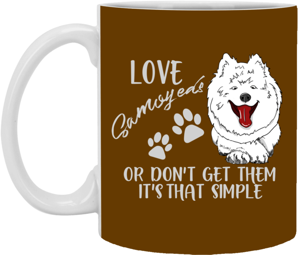 A Coffee Mug With A Dog And Paw Prints