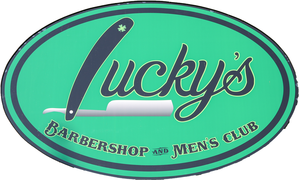 Lucky's Barbershop & Men's Club - Circle, Hd Png Download