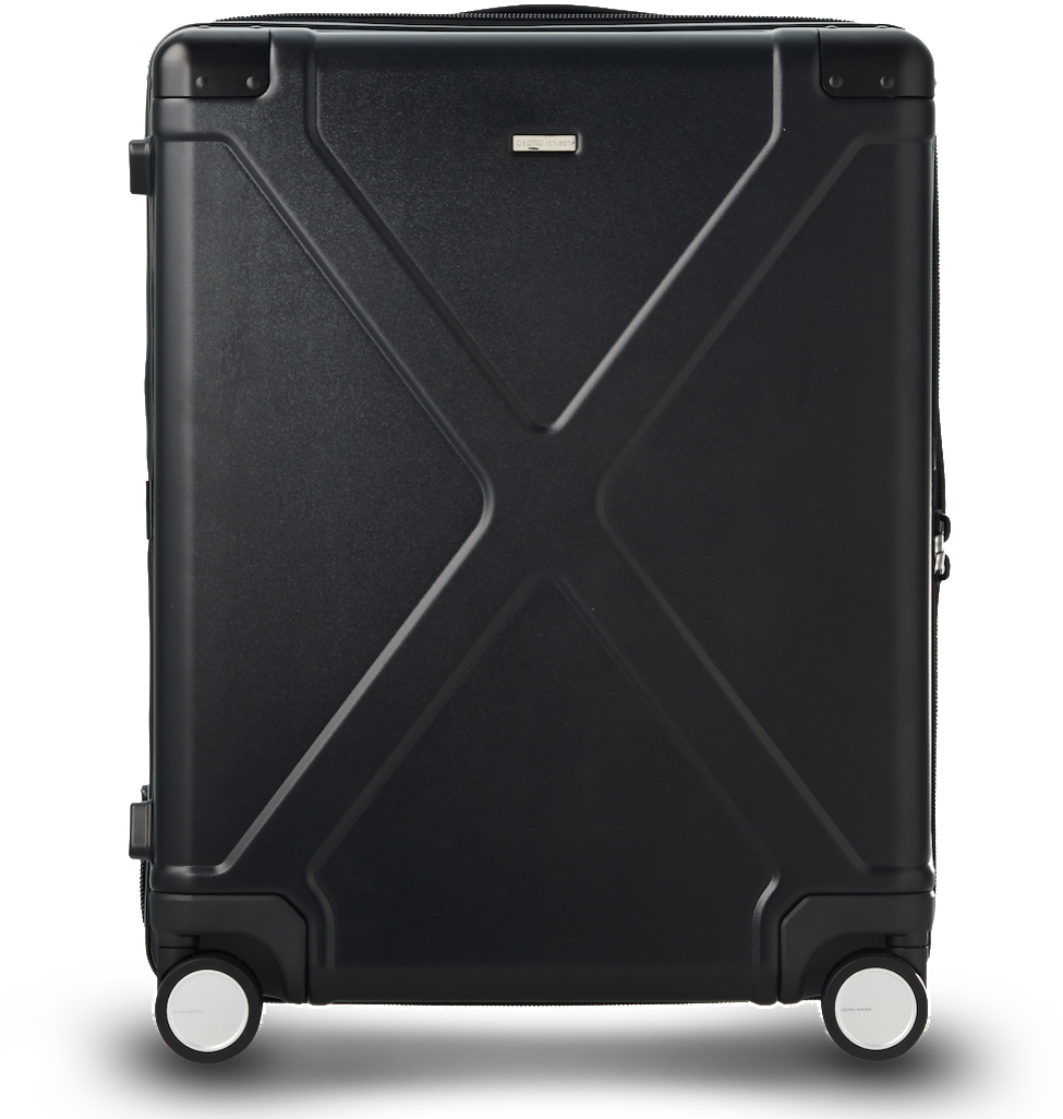 A Black Suitcase With Wheels