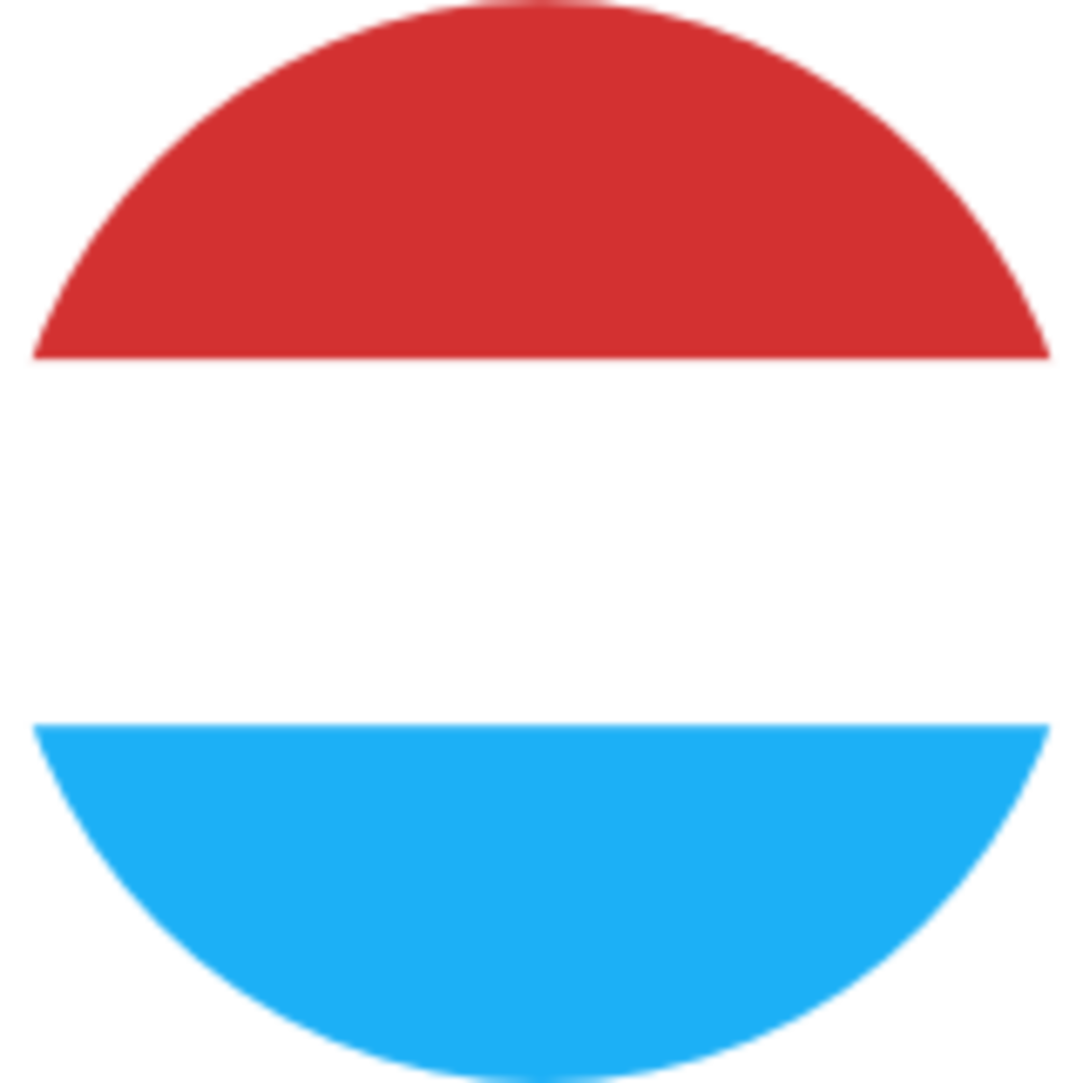 A Red White And Blue Circle With A White Stripe