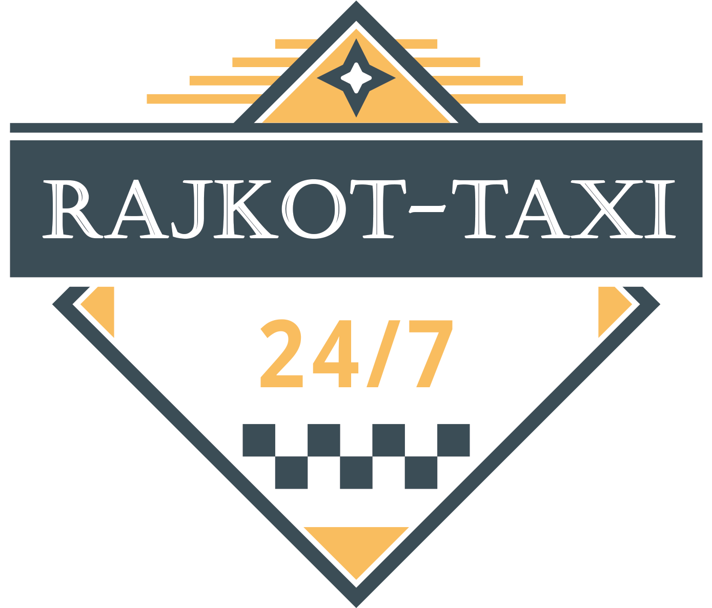 A Logo For A Taxi
