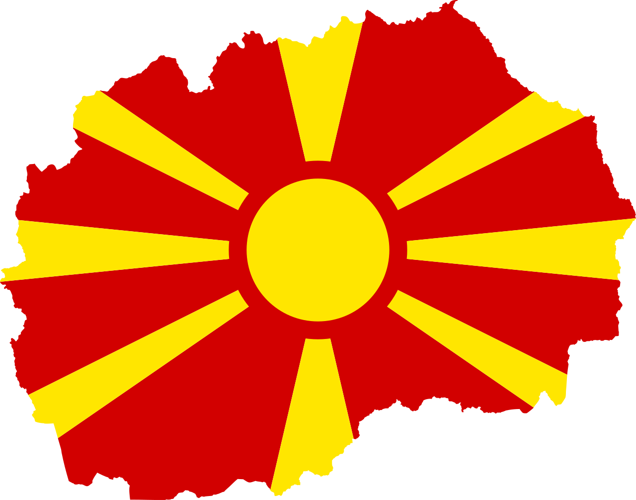 A Flag With A Yellow Sun