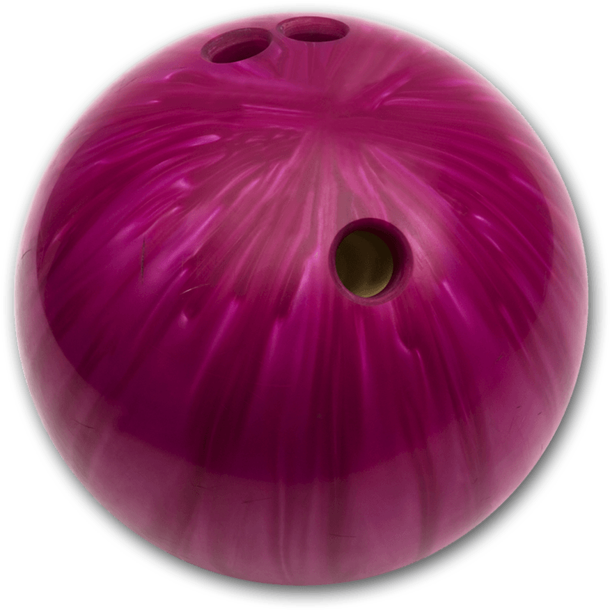 A Close Up Of A Bowling Ball