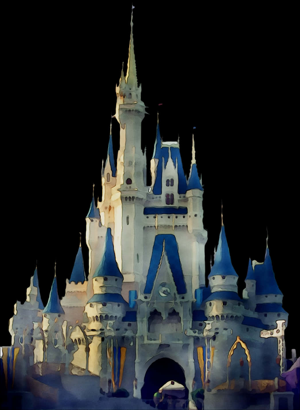 Magic Kingdom Park Epcot Sleeping Beauty Castle Cinderella - Disney Castle Transparent Background, Hd Png Download