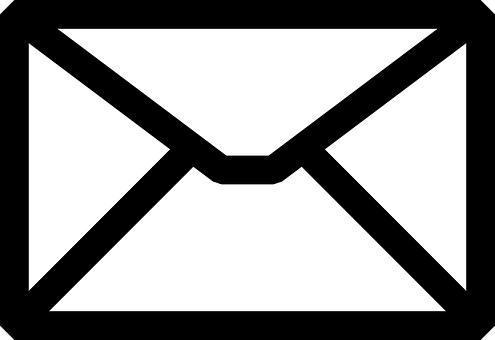 A Black And White Envelope
