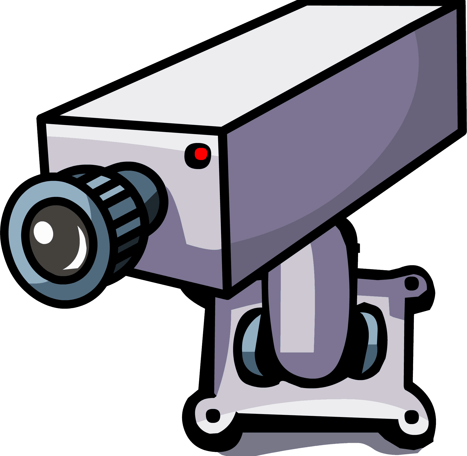 A Cartoon Of A Camera