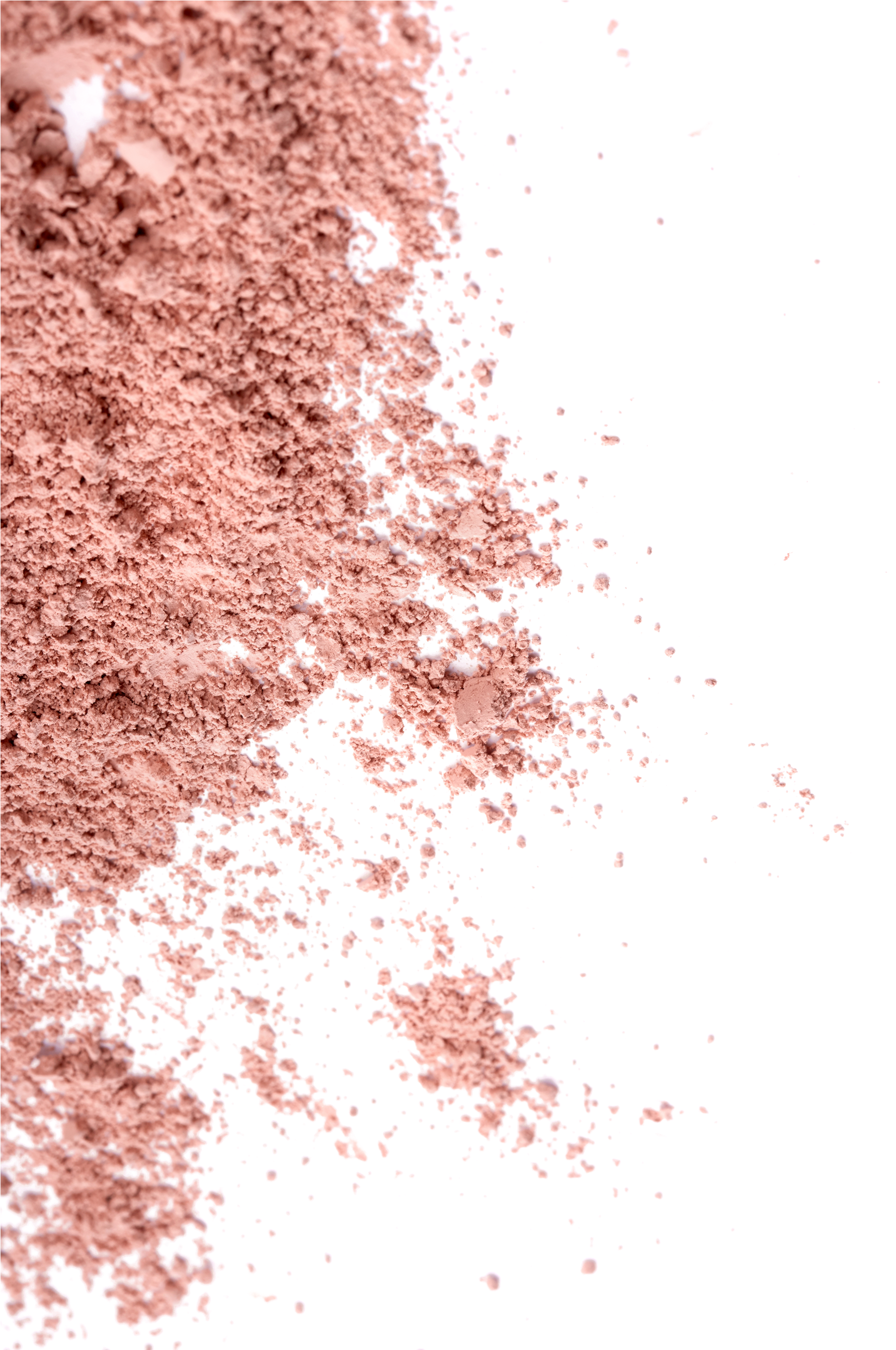 A Close Up Of A Powder