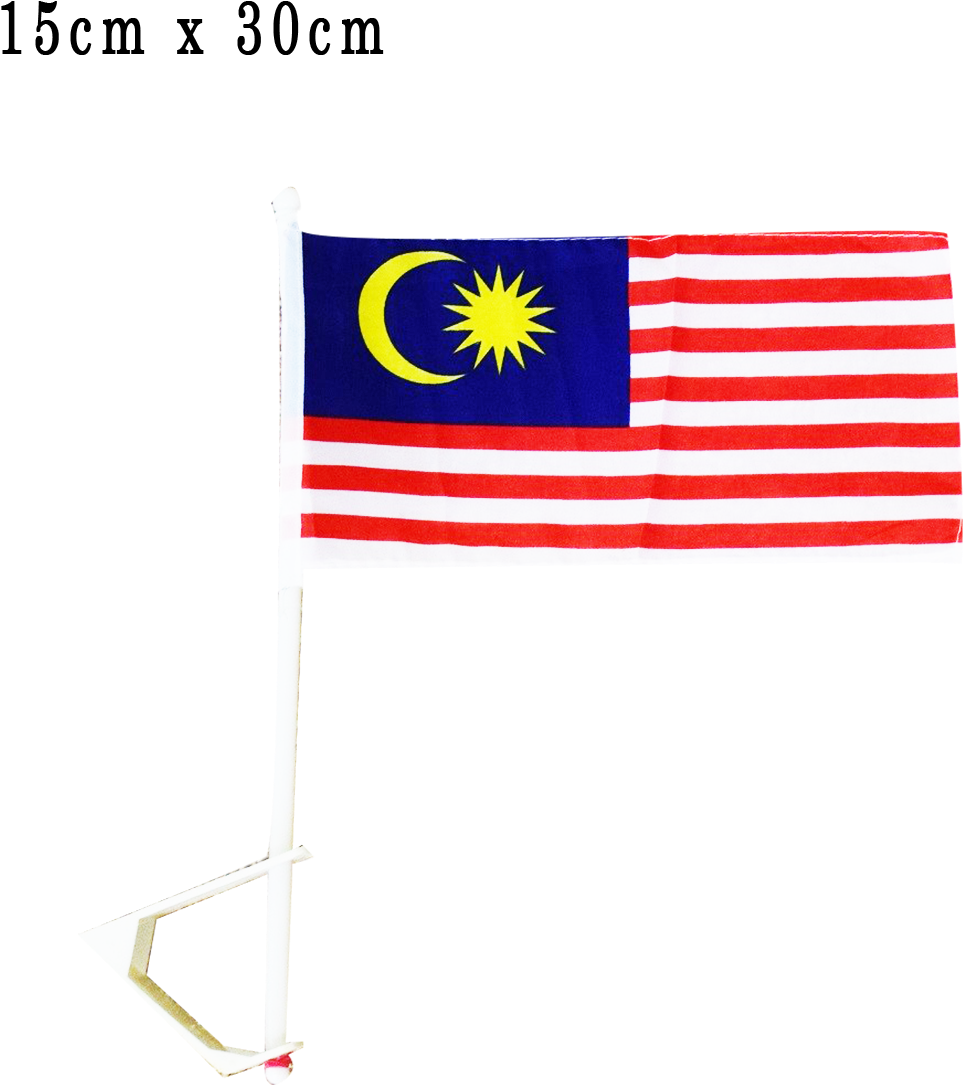 A Red White And Blue Flag With A Yellow Star And A Blue And White Stripe