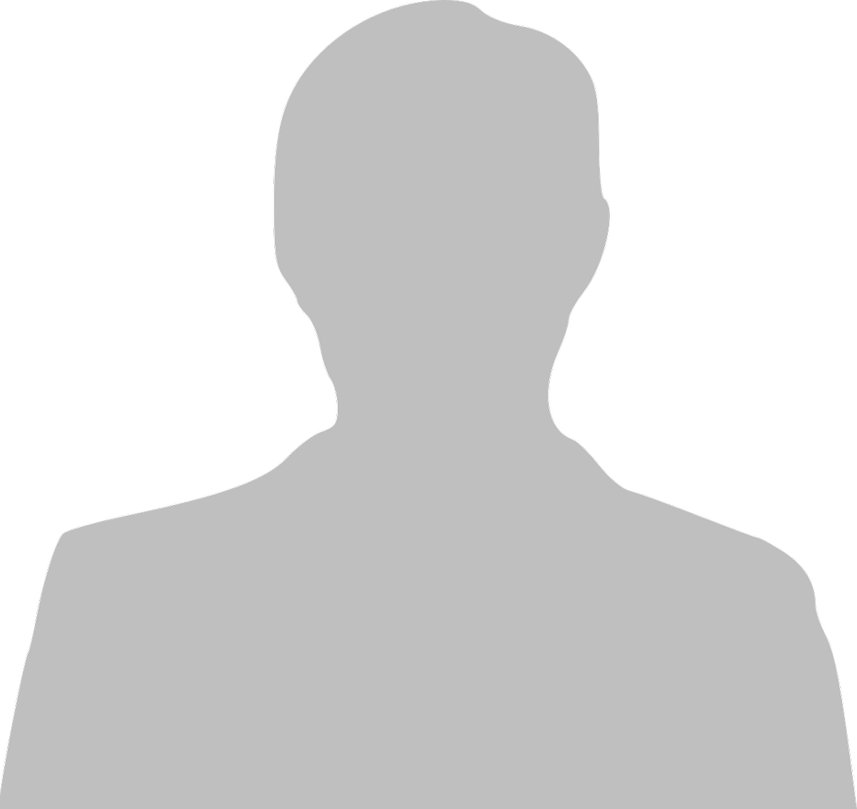 A Grey Silhouette Of A Person