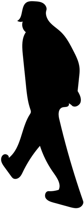 Man Silhouette Png 269 X 670
