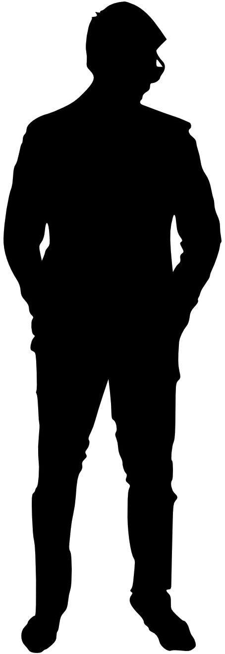 A Silhouette Of A Man
