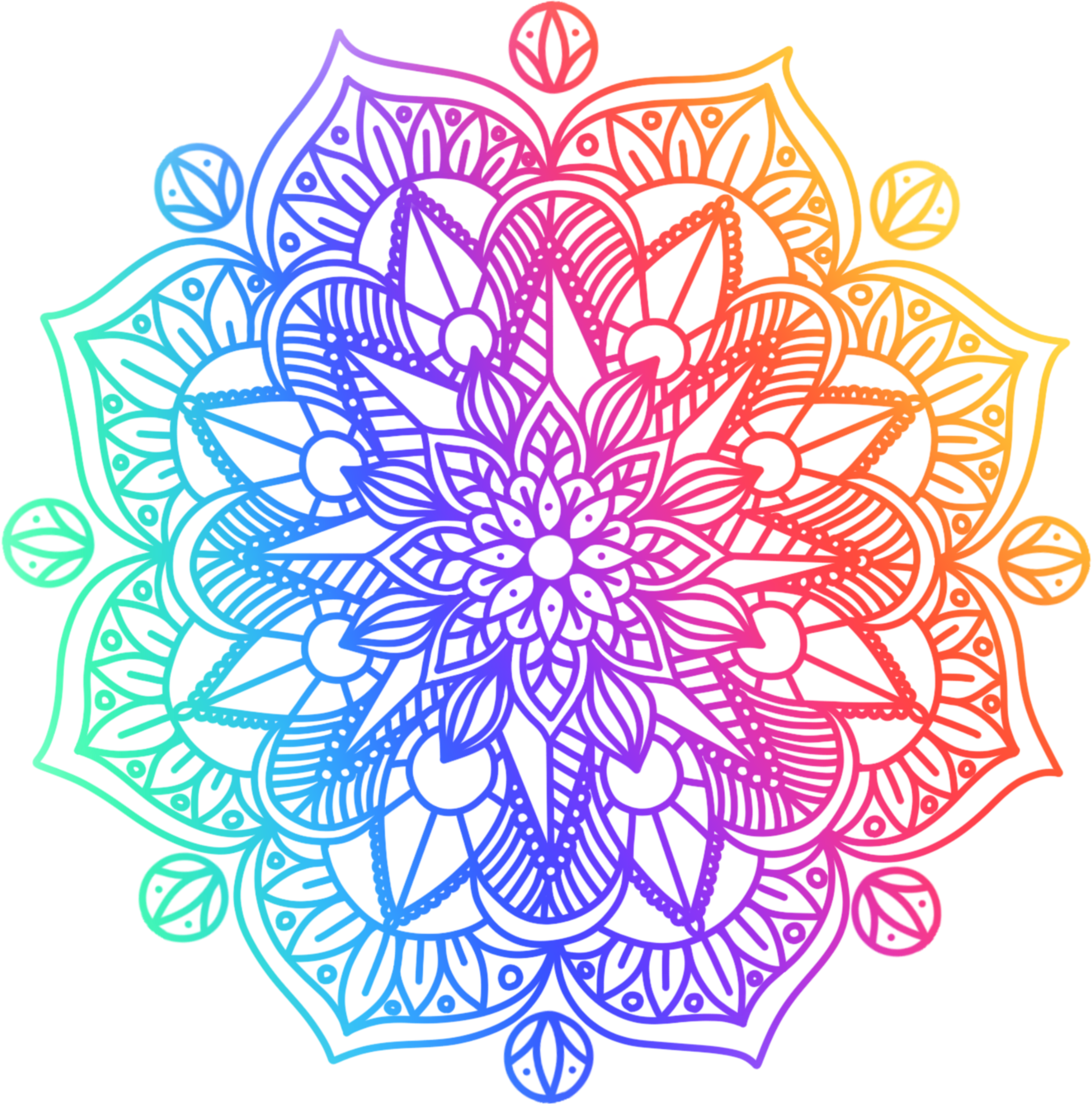 Mandala Clipart Graphic - Mandala Png, Transparent Png