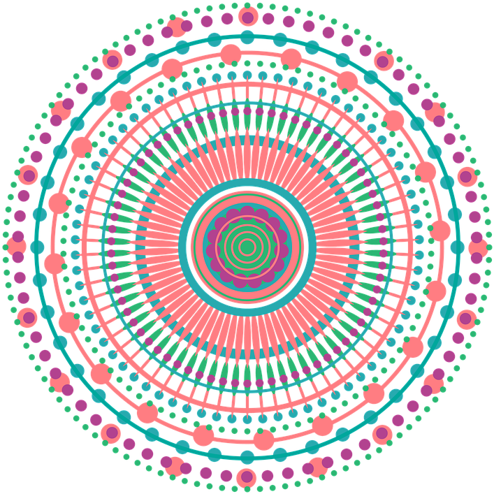 Mandala, Design, Geometric, Pattern, Texture, Colorful - Mandalas Calipso, Hd Png Download