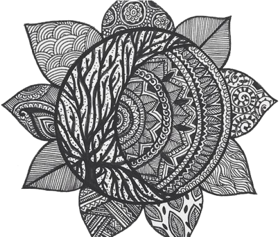 Mandala Tattoos Png Transparent Images - Transparent Background Mandala Png, Png Download