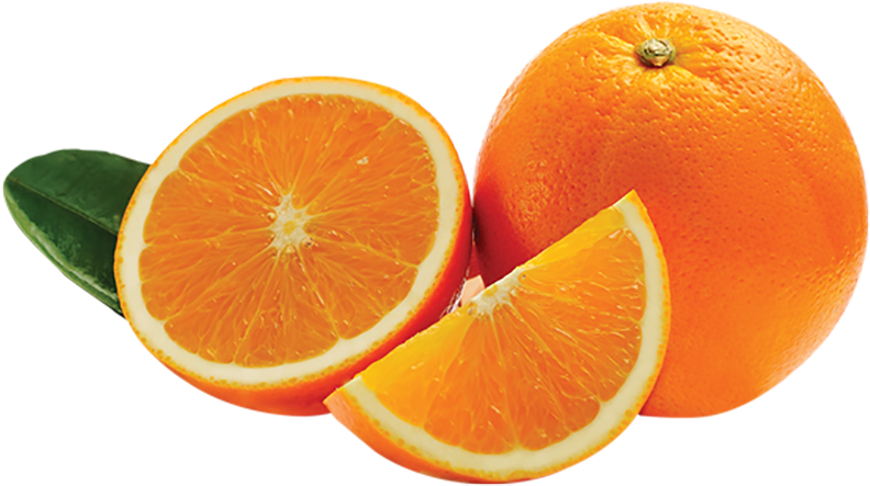 A Close Up Of An Orange