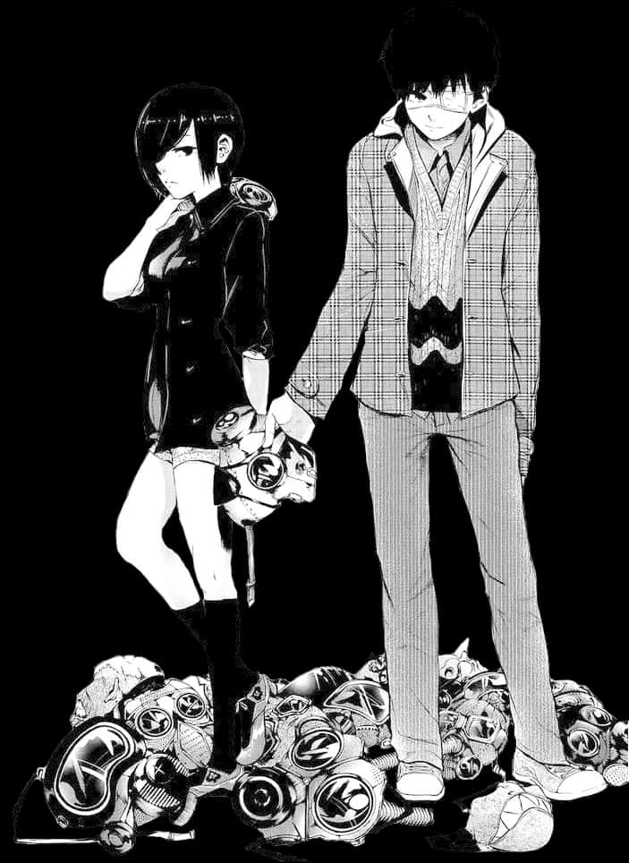 Manga Kaneki And Touka