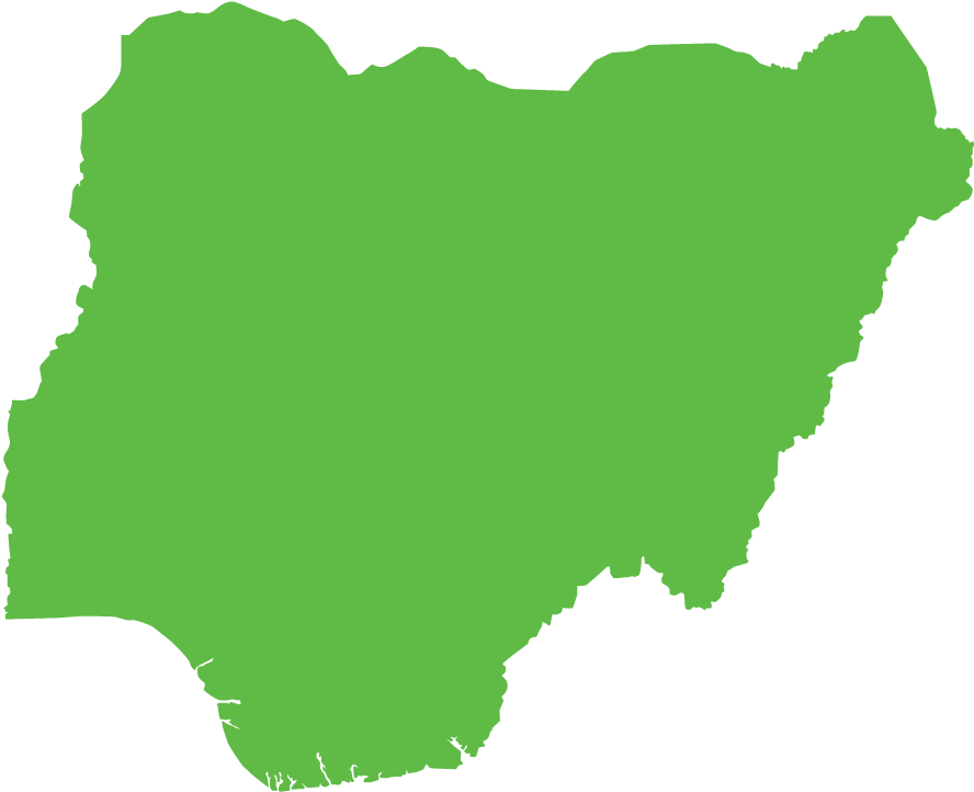 Map Of Nigeria Vector, Hd Png Download