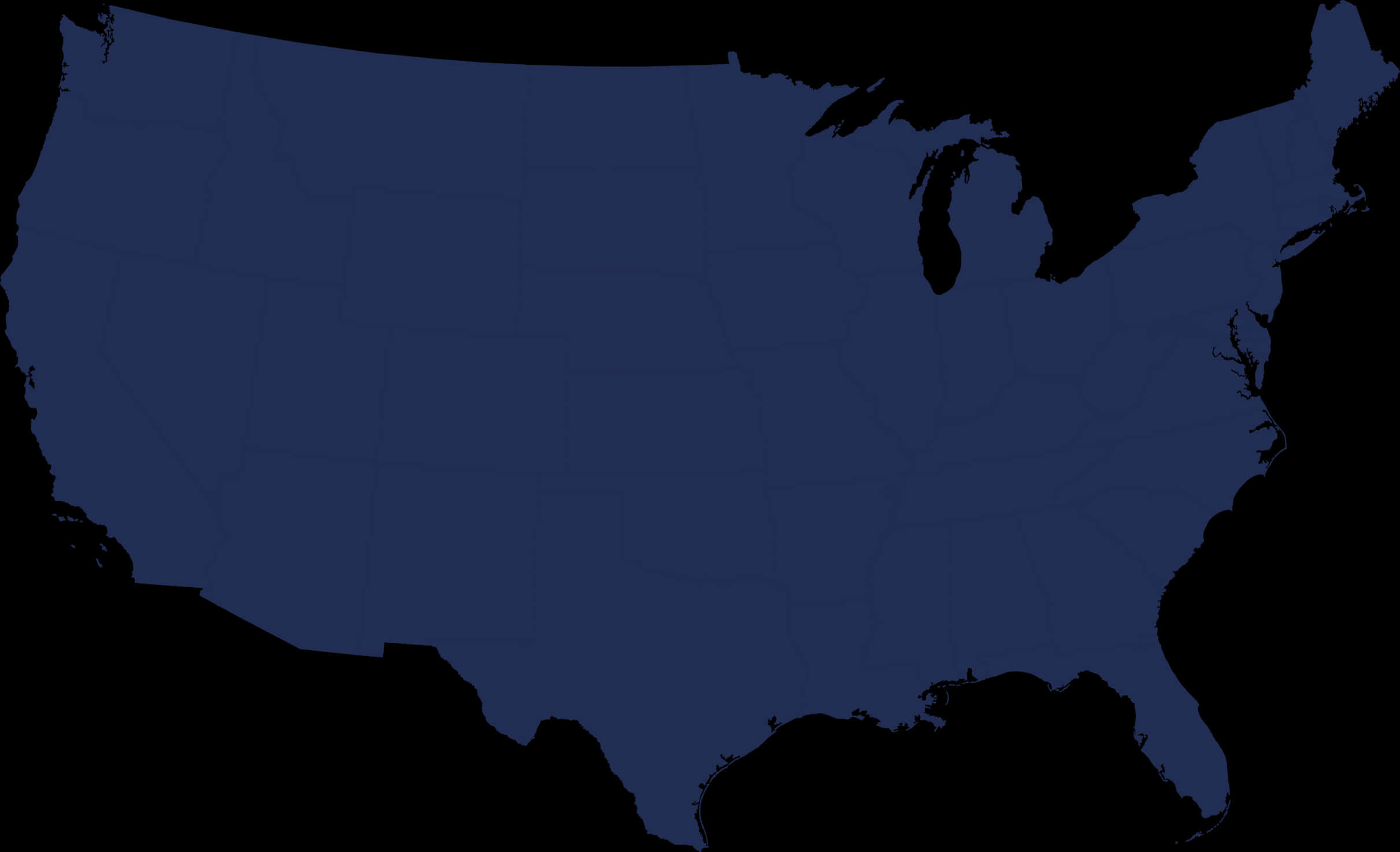 A Map Of The United States