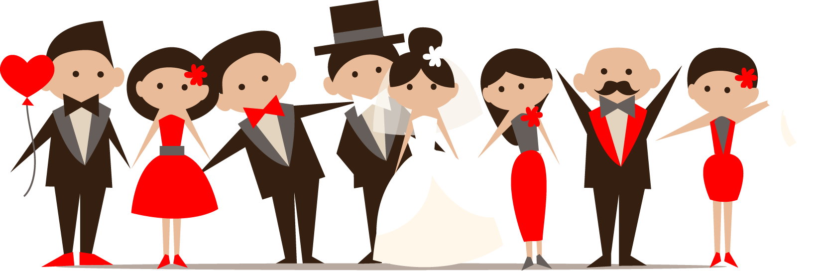 Marriage Clipart Png 1637 X 544