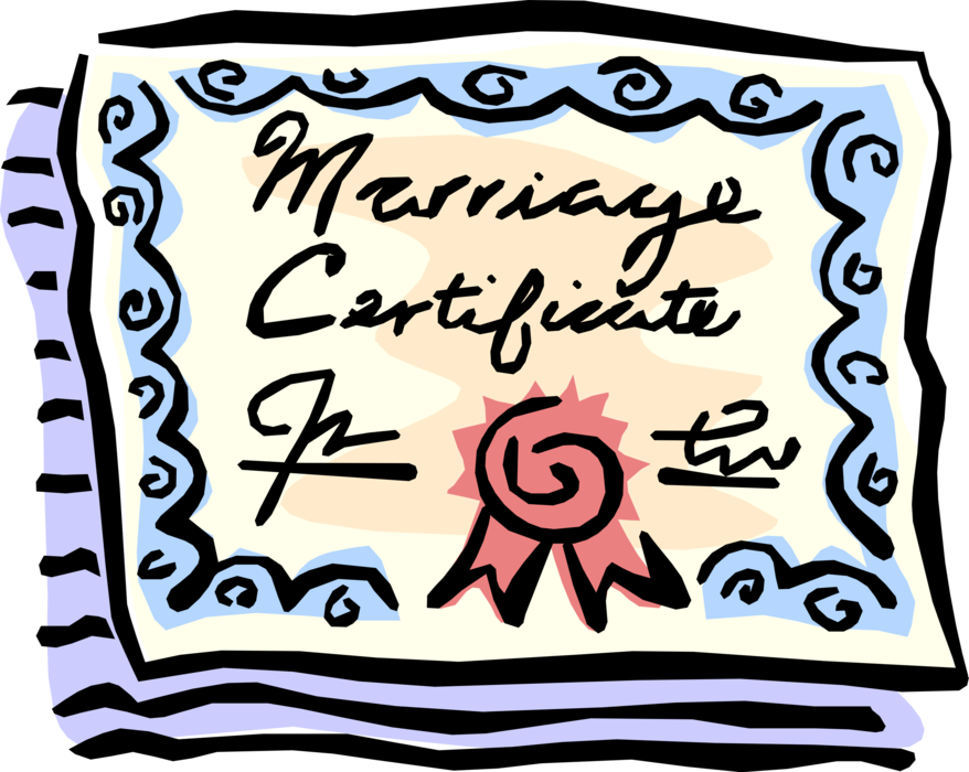 Marriage Clipart Png 878 X 700