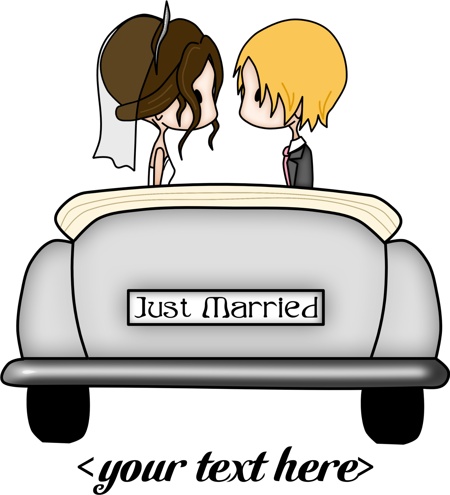 A Cartoon Of A Couple In A Wedding Dress And A Coffin