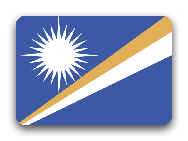 A Blue And White Flag With A White Star And A Yellow Stripe