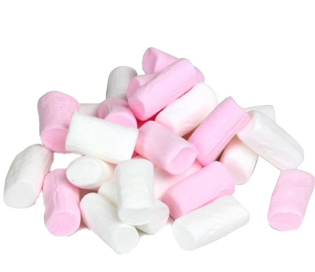 A Pile Of Marshmallows On A Black Background