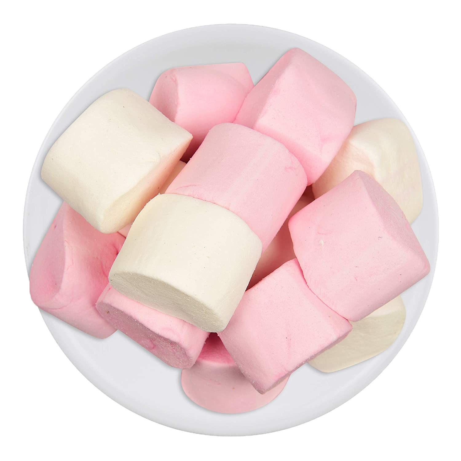 A Plate Of Marshmallows