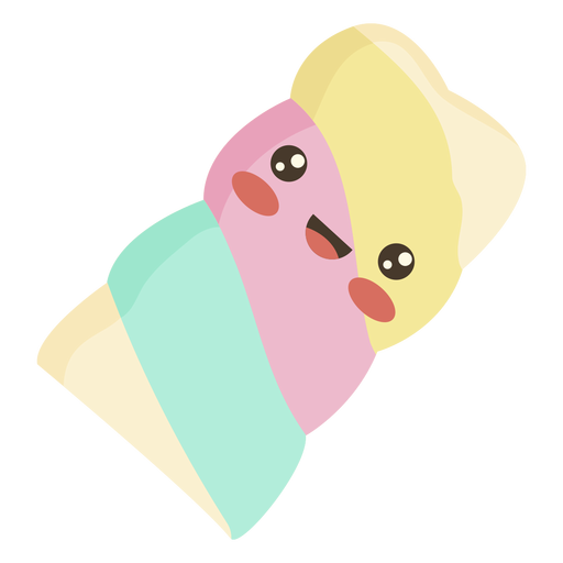 A Cartoon Of A Ice Cream Cone